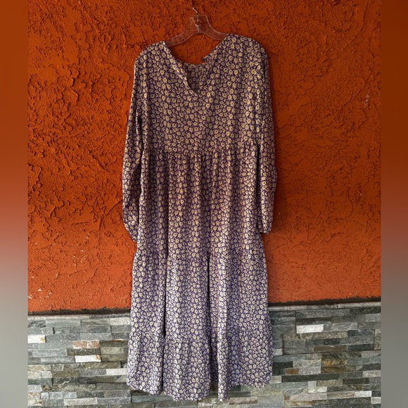 Pieces Dresses & Skirts - Pieces Floral Long Sleeve Dress